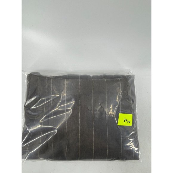 Jones New York Women's Brown Pinstripe 100% Wool Lined Pencil Skirt Size 8 - Picture 12 of 12